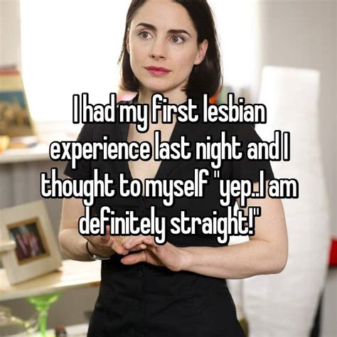 lesbian experience first